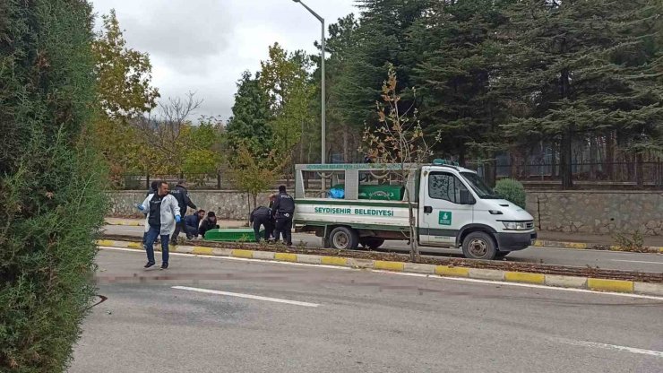 Yarış motoru sürücüsünün feci ölümü