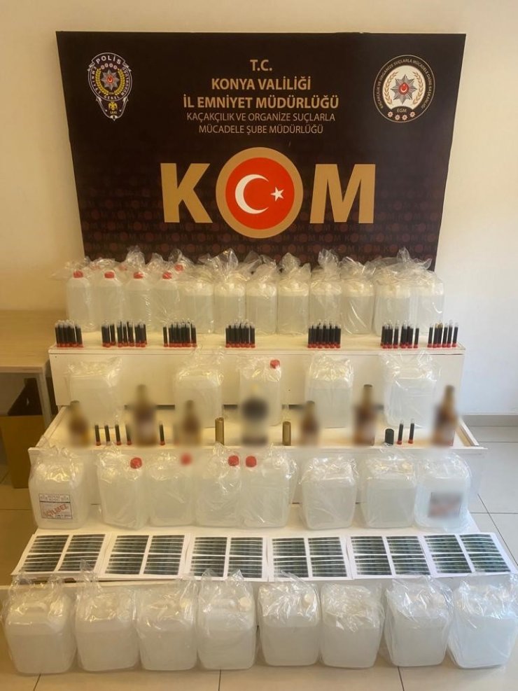 Konya’da kaçakçılara yönelik operasyon: 10 gözaltı