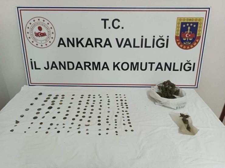 Ankara’da tarihi eser ve kaçakçılık operasyonları: 4 gözaltı