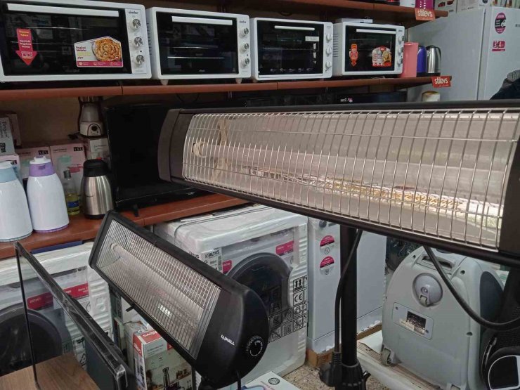 Havaların soğumasıyla elektrikli ısıtıcılar piyasaya çıktı