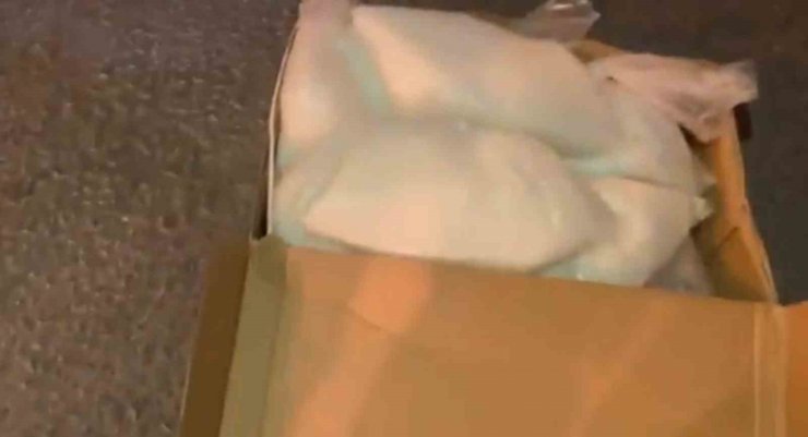 Kayseri’de ayakkabı kutusuna zulalanmış 5 kilo uyuşturucu ele geçirildi
