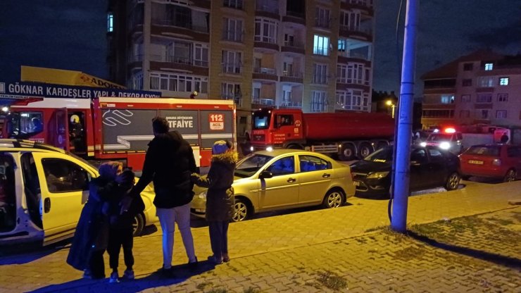 Ankara’da teras katta yangın