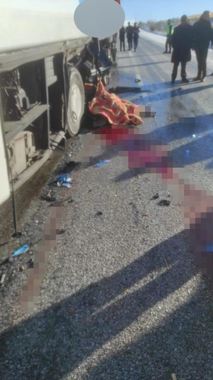 Sivas’ta otobüs kazası, 1 ölü çok sayıda yaralı