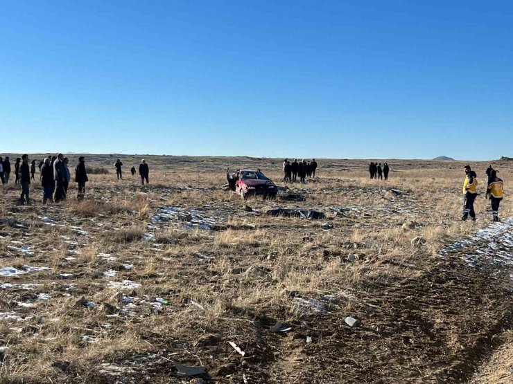 Niğde’de otomobil takla attı: 1 ölü