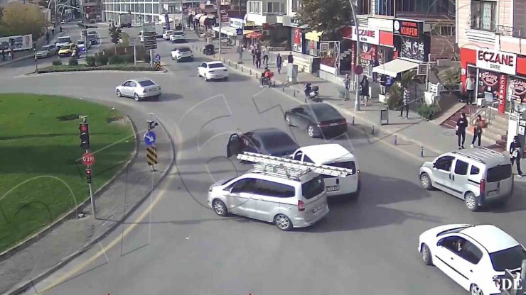 Niğde’deki kazalar KGYS kameralarında