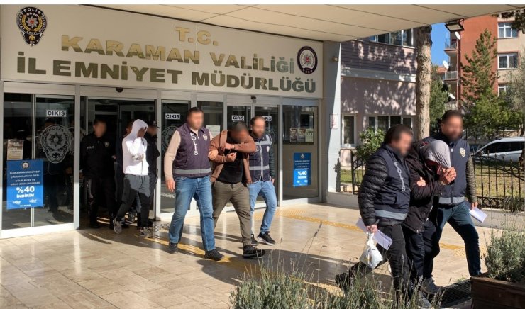 Karaman’da 5 ayda aranan 133 kişi tutuklandı, 244 silah ve 657 bıçak ele geçirildi