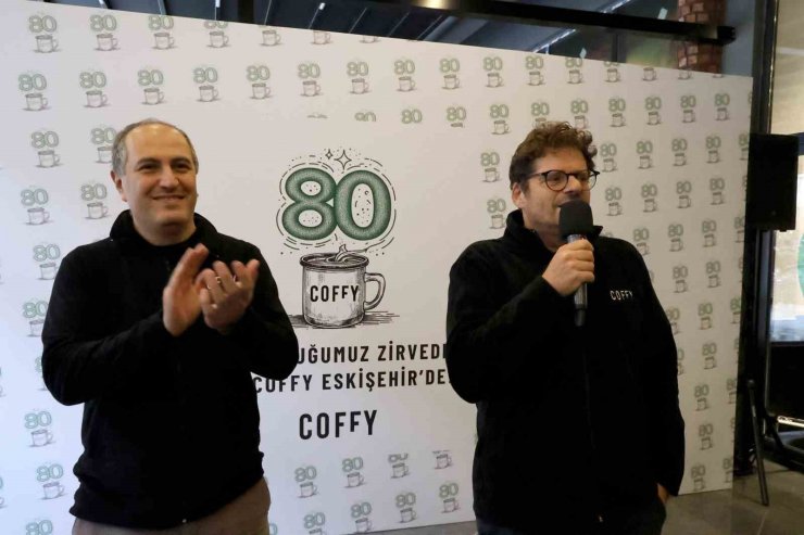 ‘Tek Fiyatlı Dijital Kahve Noktası’ Coffy, 80’inci şubesiyle Eskişehir’de