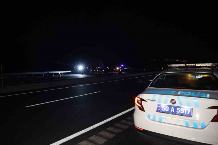 Nevşehir’de yolcu otobüsünün çaptığı yaya hayatını kaybetti