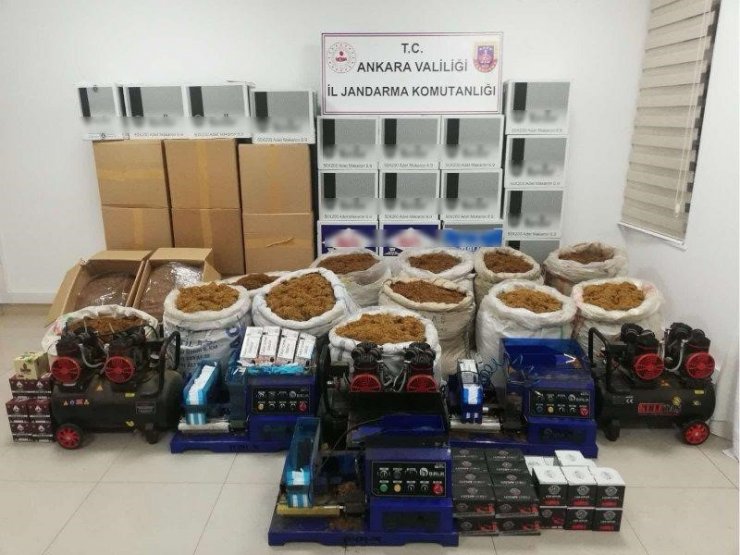 Ankara’da kaçaklık operasyonları