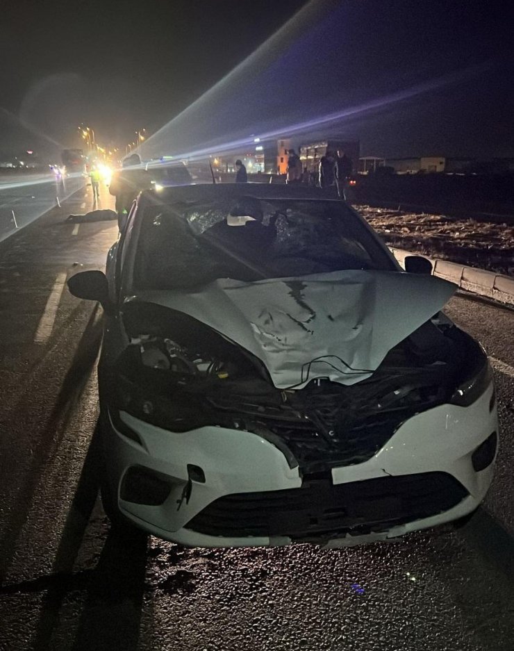 Otomobilin çarptığı yaya hayatını kaybetti