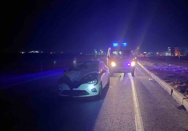 Otomobilin çarptığı yaya hayatını kaybetti