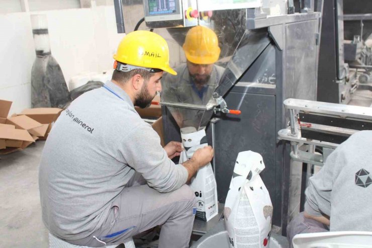 Çankırı’da sodyum bentonit ile üretilen katma değerli ürünler 30 ülkeye ihraç ediliyor