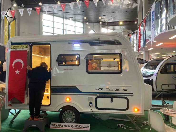 Ankara’da Kamp Karavan ve Doğa Sporları Fuarı açıldı