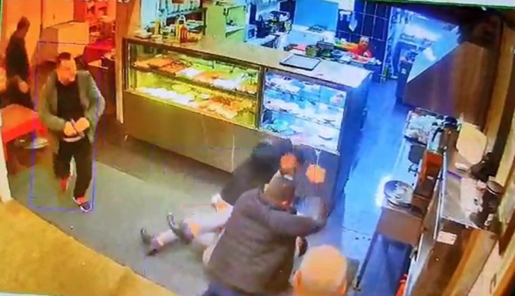 Eğlence mekanında 1 kişinin öldürüldüğü dehşet anları kamerada