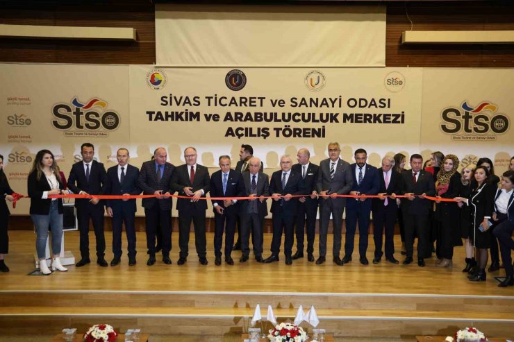 Sivas’ta Tahkim ve Arabuluculuk Merkezi açıldı