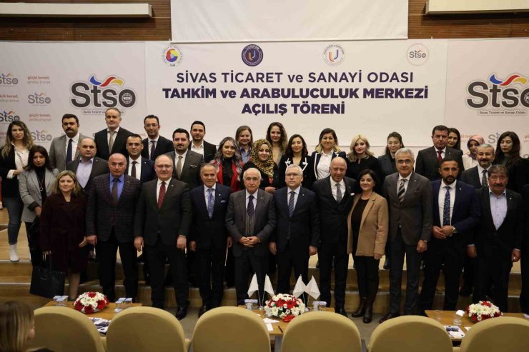 Sivas’ta Tahkim ve Arabuluculuk Merkezi açıldı
