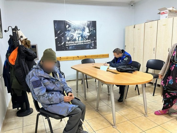Odunpazarı zabıtasından dilenci operasyonu