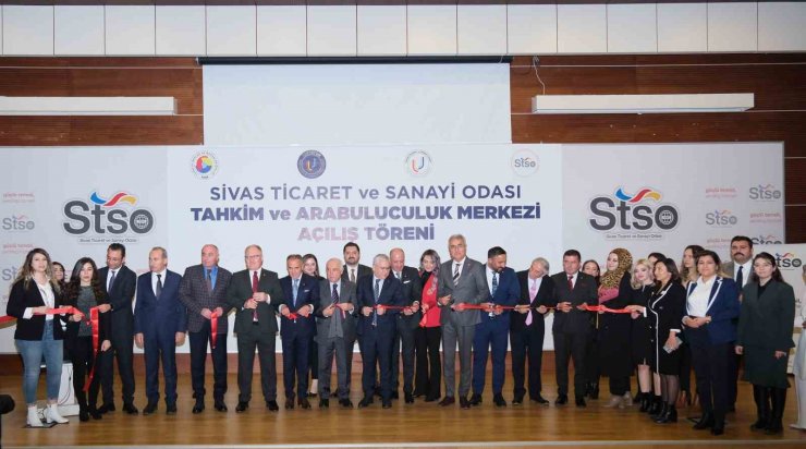 ASO Başkanı Ardıç, Sivas TSO Tahkim ve Arabulucuk Merkezinin açılışını yaptı