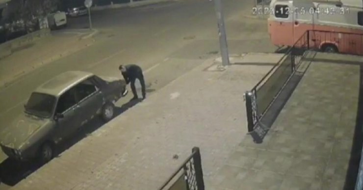 Kayseri’de 7 aracın lastiğini patlatıp "sanki adam öldürdük" diyen şüpheli tutuklandı