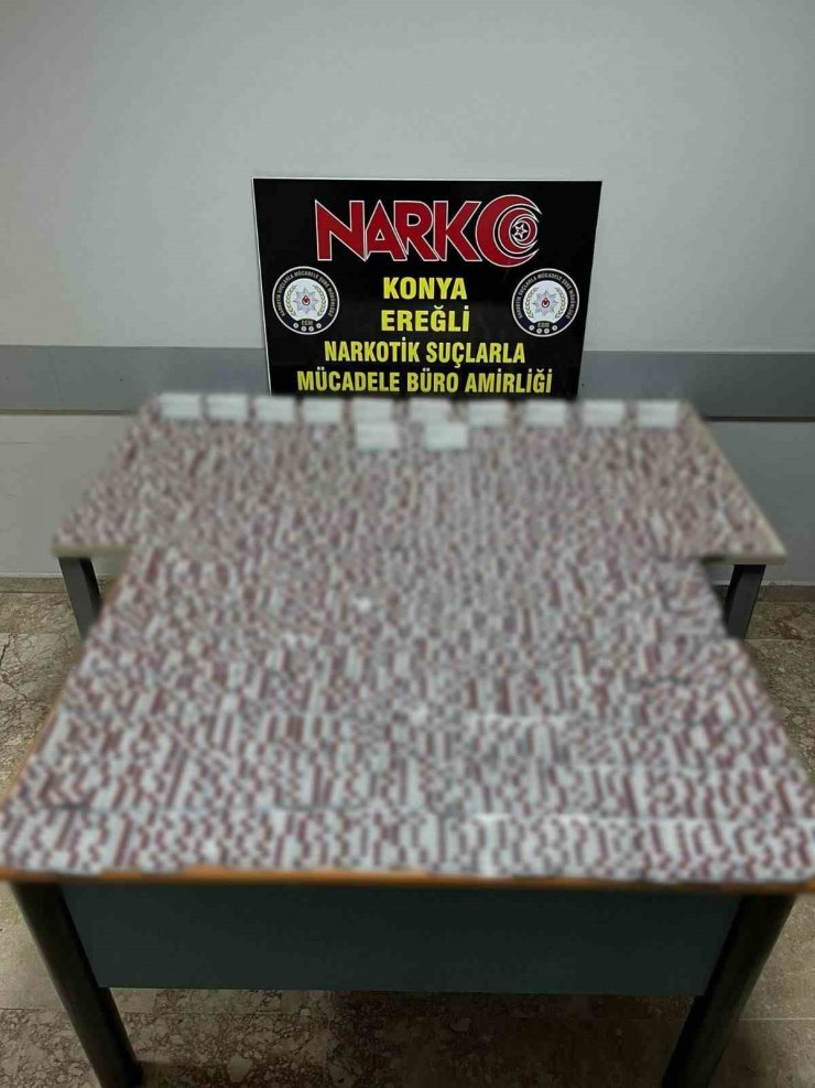 Konya’da uyuşturucu operasyonu: 2 gözaltı