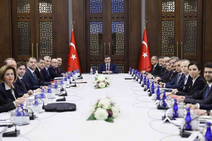 YOİKK, Cumhurbaşkanı Yardımcısı Yılmaz başkanlığında toplandı