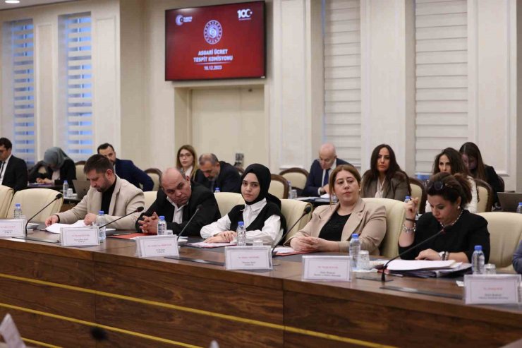 Asgari Ücret Tespit Komisyonu ikinci toplantısı sona erdi