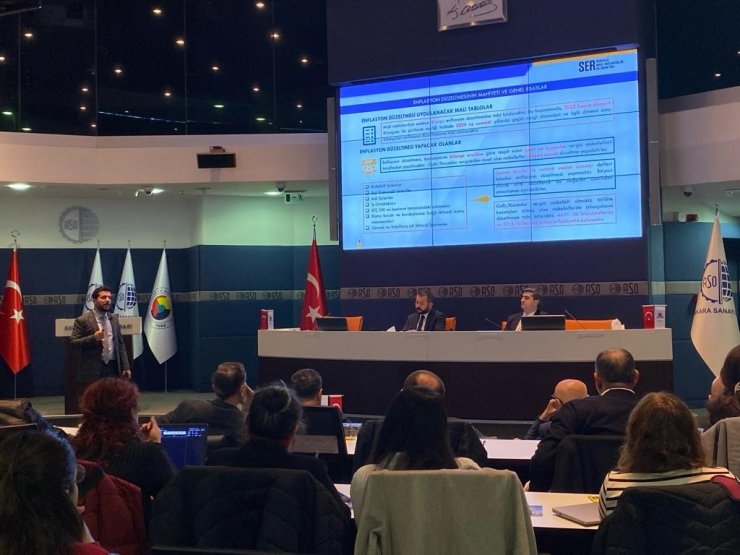 ASO’da “Enflasyon Düzeltmesi Kavramsal Çerçeve ve Uygulama Örneği Semineri”