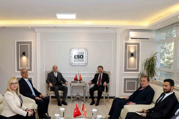 Eskişehir-Kuzey Makedonya ekonomik iş birliği ESO’da değerlendirildi