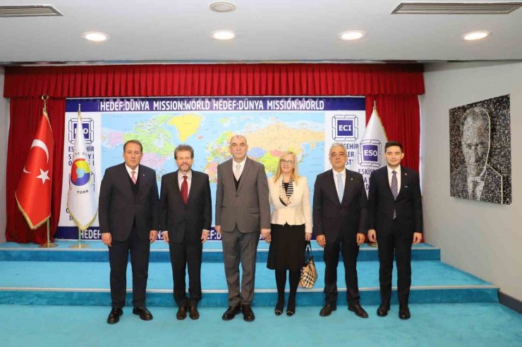 Eskişehir-Kuzey Makedonya ekonomik iş birliği ESO’da değerlendirildi