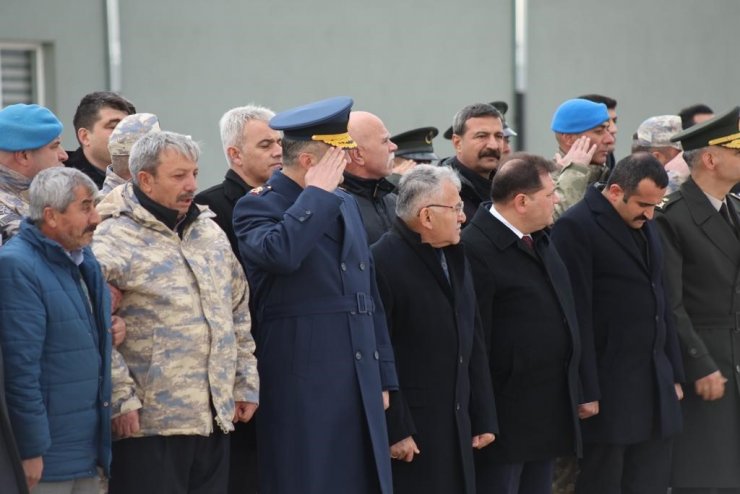 Yozgatlı şehit Arslan’ın cenazesi Kayseri’den uğurlandı