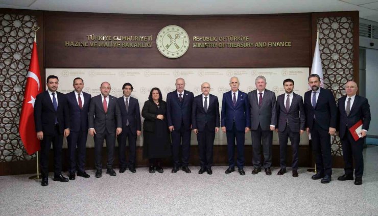 ATO Başkanı Baran, üyelerin problemlerini Bakan Şimşek’e iletti