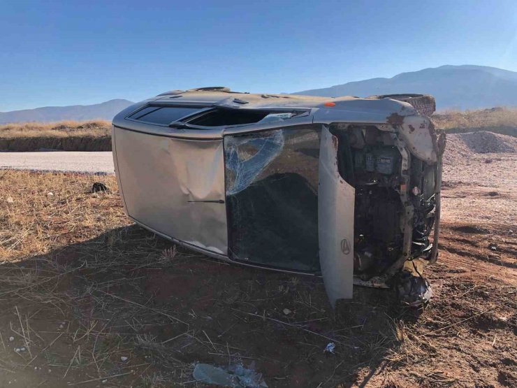 Yozgat’ta trafik kazası: 1 yaralı