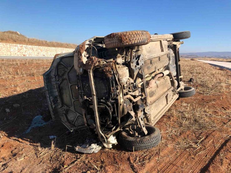 Yozgat’ta trafik kazası: 1 yaralı